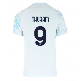 Pánské fotbalový oblečení Inter Milan Marcus Thuram #9 Venkovní košile 2025-26 Krátkým Rukávem